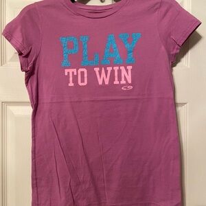 Champion Kids' Purple 'Play to Win' Tee